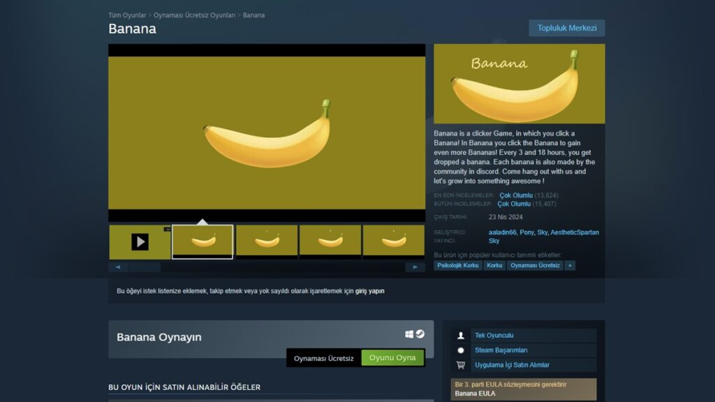 Steam 上的《香蕉疯狂》：这款游戏有何魔力？